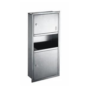 Inox Stainless Steel Recessed Paper Towel Dispenser