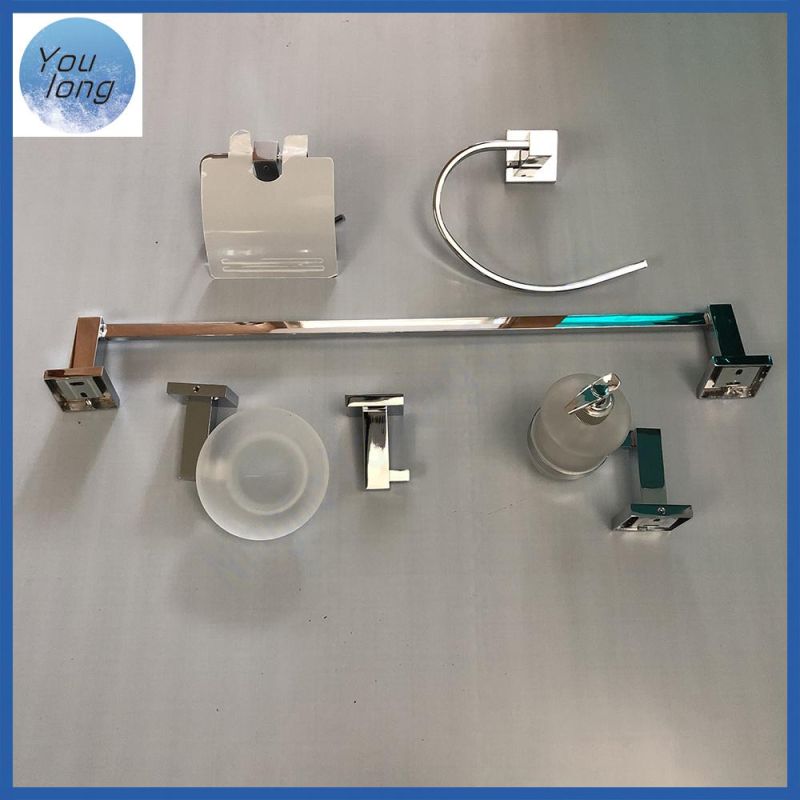 Zinc Alloy Die Casting Square Clothes Hooks for Bathroom Accessories Metal Hook