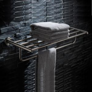 Wall Mounted 304 Stainless Steel Bathroom Rack