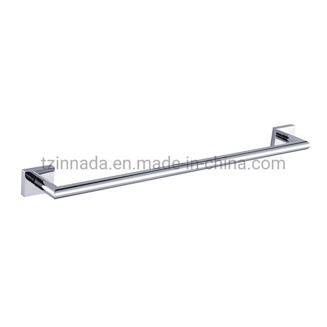 Luxury Wall Mounted Towel Holder Single Brass Bathroom Towel Bar (NC3124)