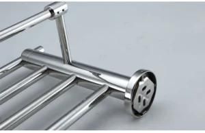 304 Stainless Steel Wall Mounted Towel Shelf Bathroom Accessores Towel Rack