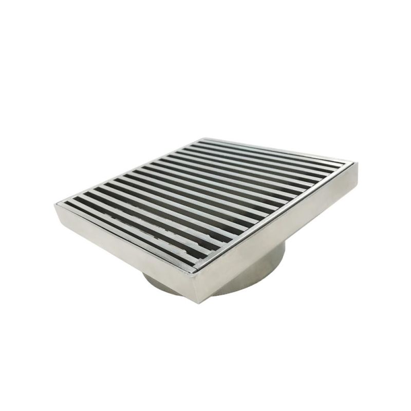 Stainless Steel 304 Square Shower Drain for Floor Drain Hw120