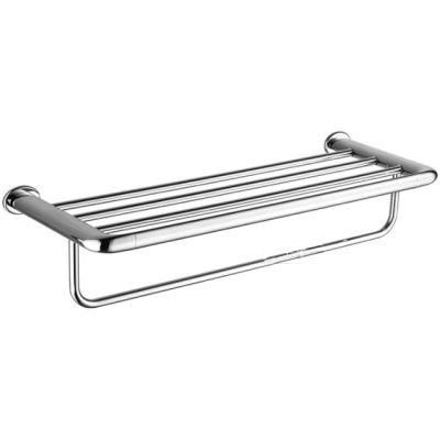 Wall-Mounted Chrome Bath Bathroom Accessories Towel Rack (NC6586-C)