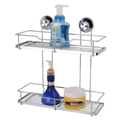 Bathroom Accessory Corner Shelf Wall Mount 2 Layer Shower Caddy