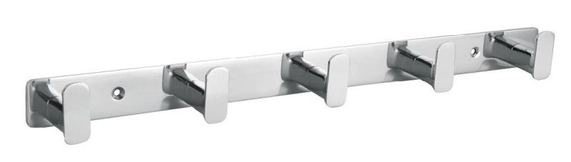 Wall Mounted Towel Robe Coat Chrome Hook for Bathroom