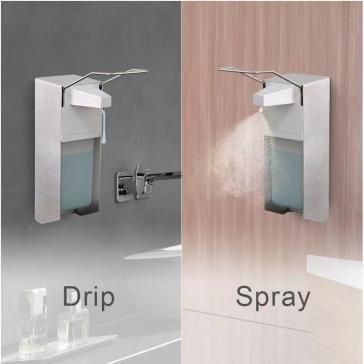 Spray Foam Drop Liquid Replaceable Head Soap Dispenser 1000ml