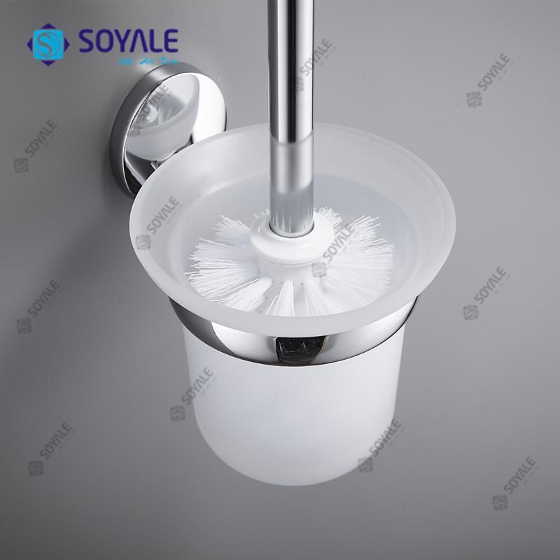 Zinc Alloy Toilet Brush & Holder Sy-12194