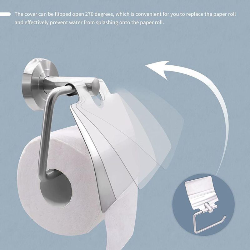 Big Round Base Stainless Steel 304 Paper Holder (Z61913)