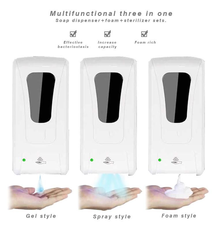 China Factory in Stock Sanitizer Dispenser Support Automatic Soap Dispenser Support Wall Mounted Dispenser Holder