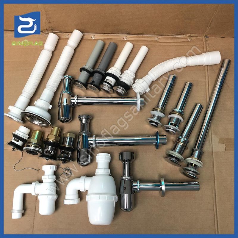 1.1/2, 1.1/4, 7/8 Flexible Washbain Pipe Hose Sink Siphon