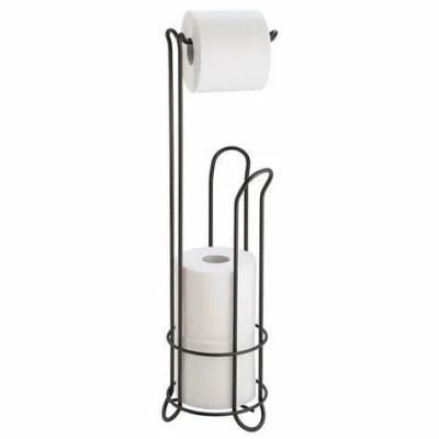 Multifunctional Toilet Paper Holder Rack Freestanding Toilet Roll Paper Holder