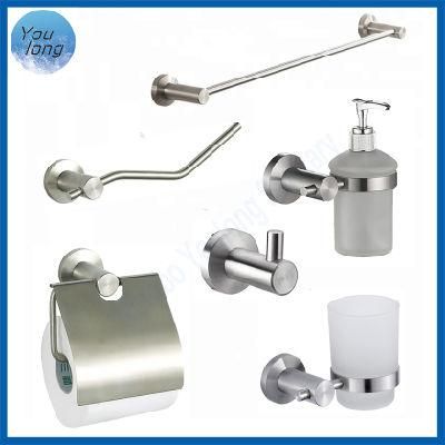 Stainless Steel 304 5PCS Hardware Bathroom Accessory 6PCS Bathroom Accessories Set