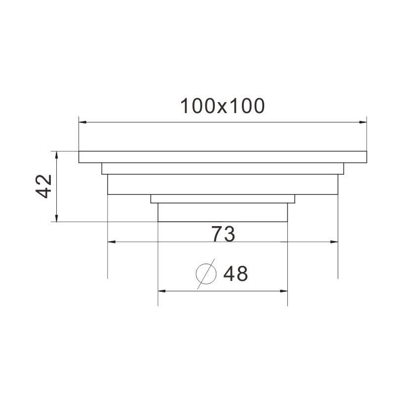 Chrome Plated Bathroom Floor Drain for Shower Vertical Linear Zinc Alloy Strainer