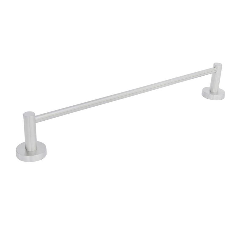 Stainless Steel 304 Big Round Base Single Towel Bar