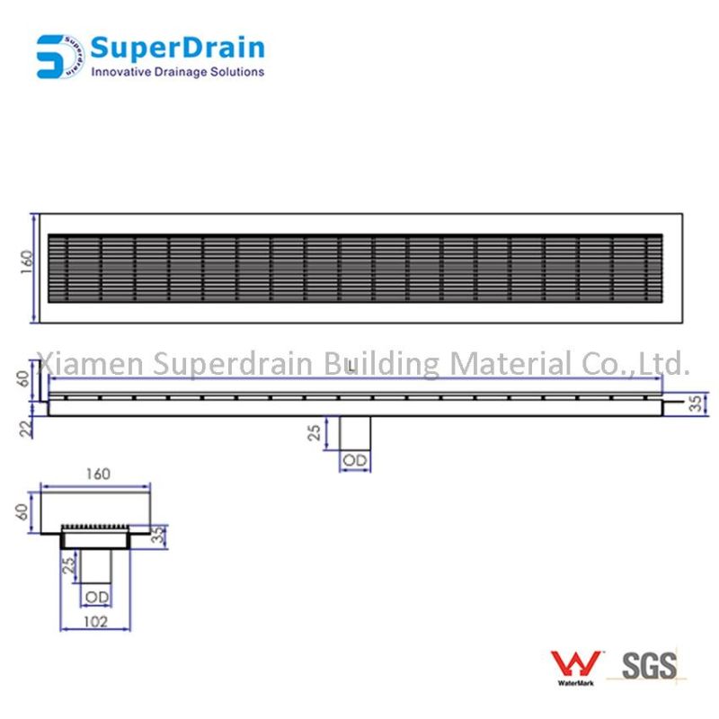 Factory Price Different Sizes Grating for Marine Walkway