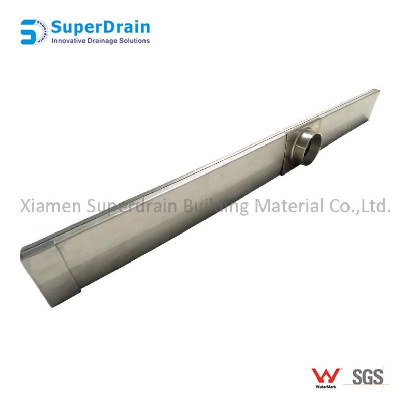 Stainless Steel Anti Odor Linear Extended Shower Side Drainage Floor Drain