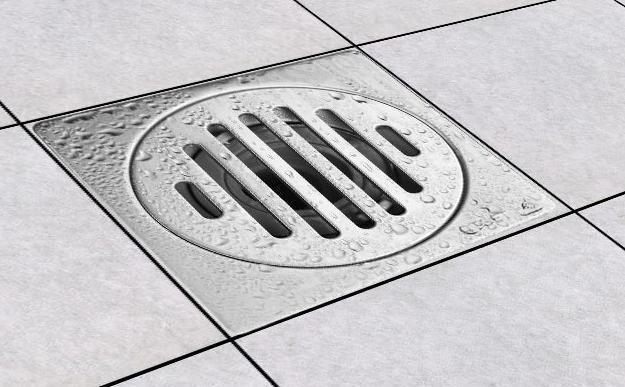 Bathroom Accessories Sanitary Hardware Square Anti-Odor Stainless Steel 304 Shower Strainer Floor Drain for Bathroom