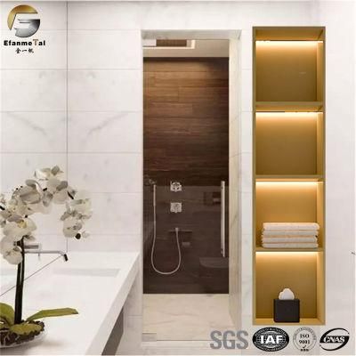 Bf0288 High Quality 304 Golden Color Stainless Steel Bathroom Niche