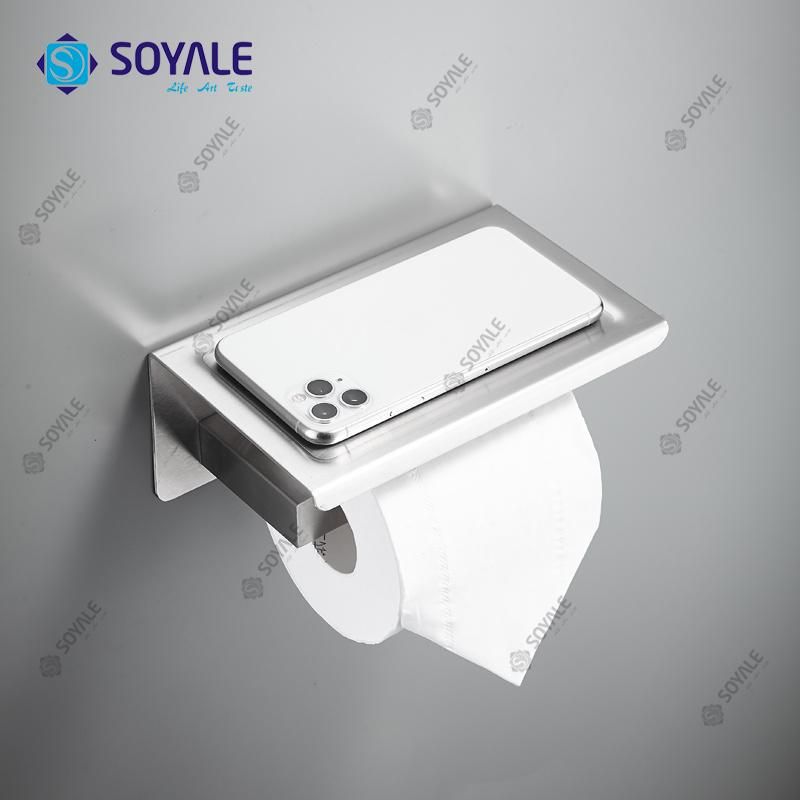 Stainless Steel 304 Paper Holder with Lid Sy-6351