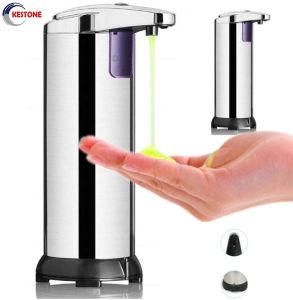 Automatic Liquid Soap Dispenser Stainless Steel Alcohol Hand Sanitizer Automatic Sensor Liquid Soap Dispenser Ce