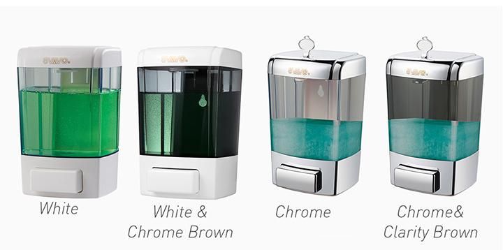 Manual Liquid Soap Dispenser with Transparent Tank