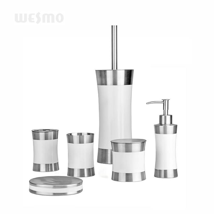 Painted Stainless Steel Bath Set Bathroom Accessories