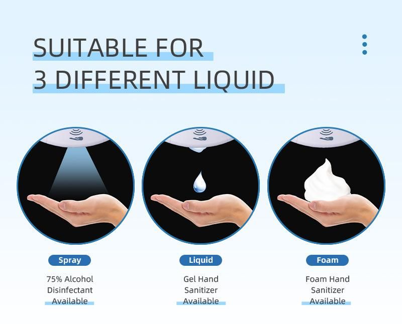 Automatic Hand Sanitizer Free Standing Hand Foam Soap Dispenser