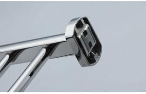 Home Bathroom Towel Storage Shelf Stainless Steel Brush Finished Towel Racks