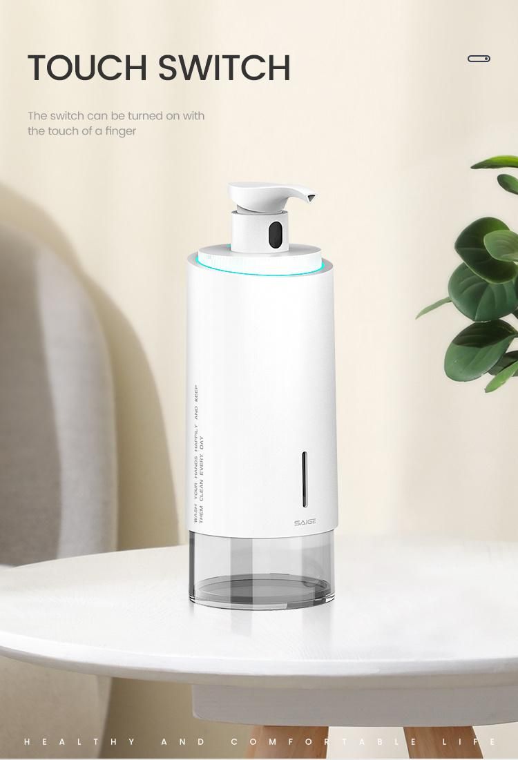 Saige 250ml USB Rechargeable Automatic Hand Sanitizer Dispenser