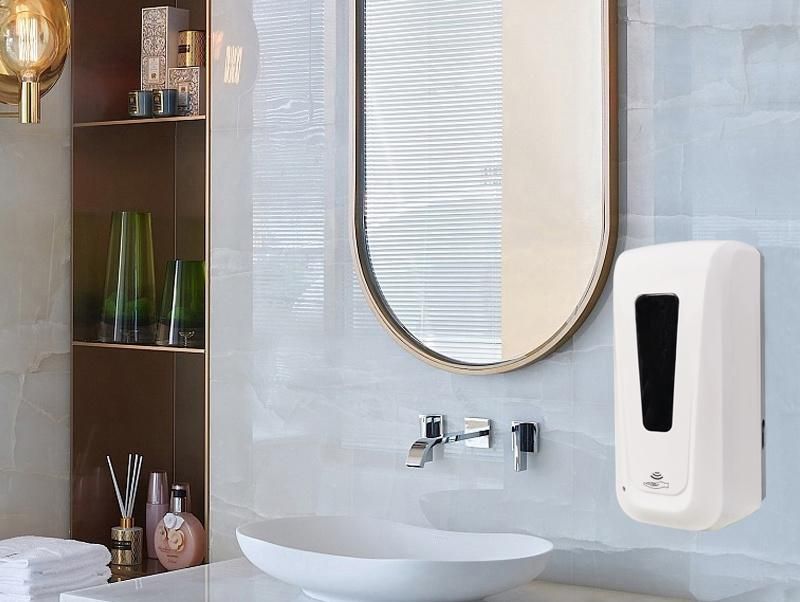 Wall Mounted Auto Foam Hand Spray Alcohol Soap Dispenser Automatic