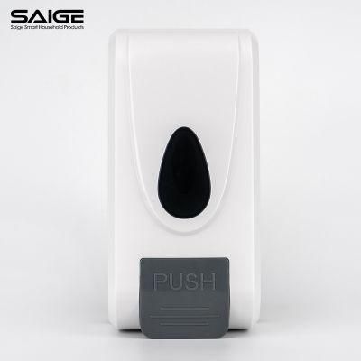 Saige 1000ml Hotel Wall Mounted Manual Foam Hand Sanitizer Dispenser