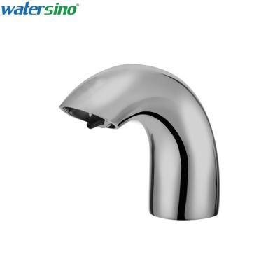 Public Brass Chrome Automatic Electric Basin Mixer Sensor Soap Dispenser