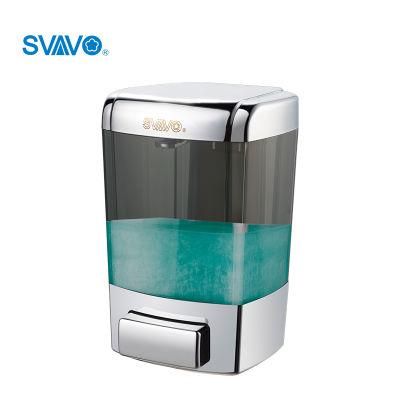 Manual Liquid Soap Dispenser with Transparent Tank