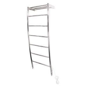 9 Bar Shelf Stainless Steel Electric Heated Towel Rail