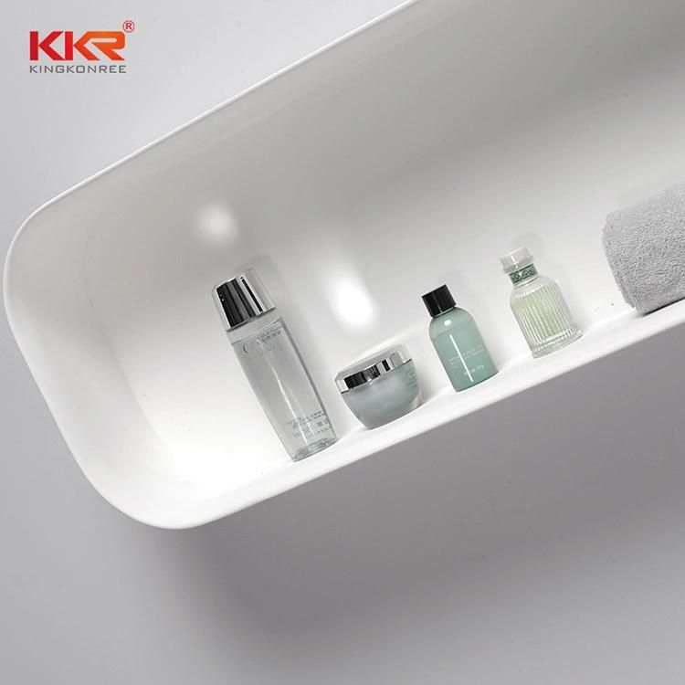 Kkr Solid Surface Bathroom Shower 3 Layers Solid Surface Shelf Niche