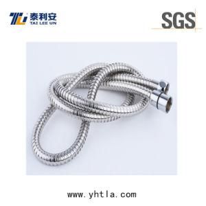 Flexible Stainless Steel Double Lock Shower Water Hose for Connecting to Shower Head (L1012-S)