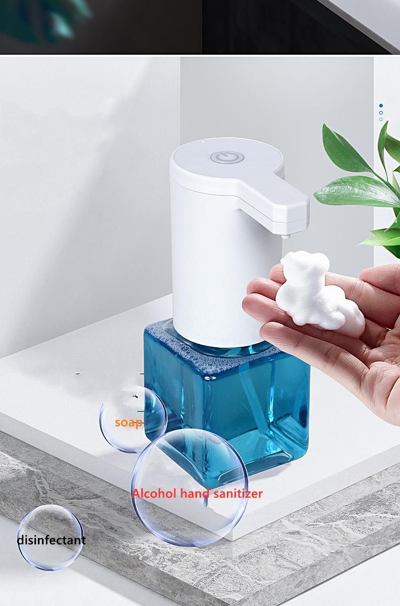 2020 Hot Selling Rechargeable Fashion Design Automatic Touchless Hand Sanitizer Dispenser Kitchen Hand Free Soap Dispenser