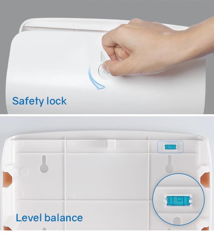 Svavo Wall Mounted Plastic Paper Towel Dispenser for Bathroom Pl-151060