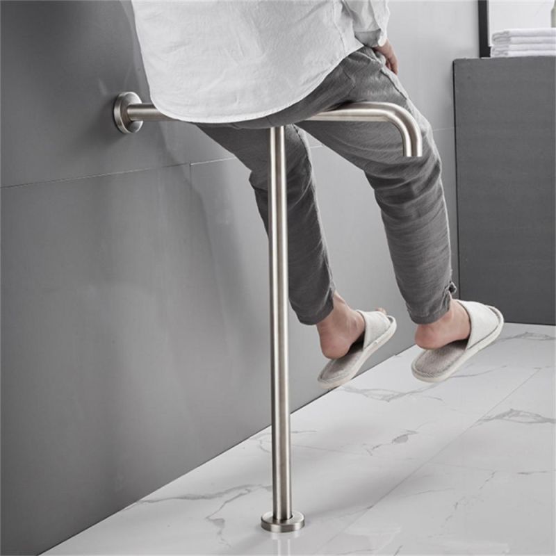 Stainless Steel Shower Anti Slip Grab Bar Toilet Safety Handrail