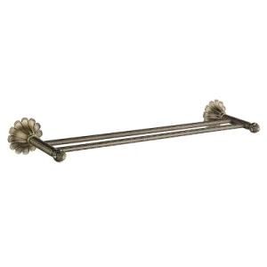 9032 Bathroom Accessories Antique Brass Double Towel Bar