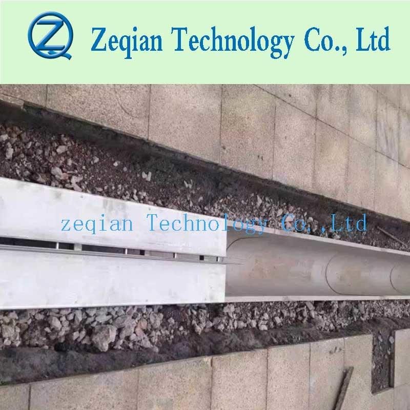 Sloting Cover for Polymer Edge Drain Trench