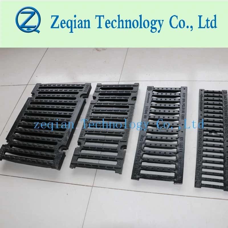 Ductile Iron Cover Polymer Conceret Trench Drain for Road