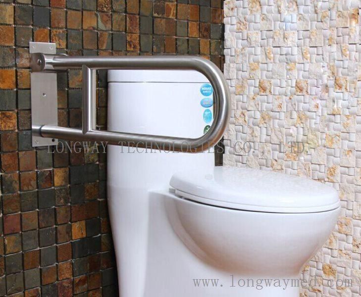 Lw-Ssrl-U5 Stainless Steel Foldable Bathroom Grab Bar