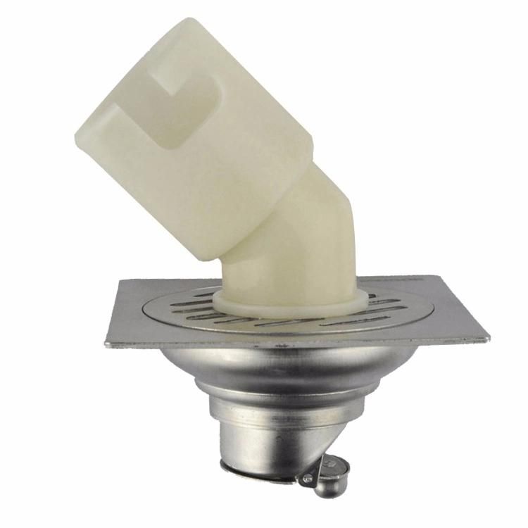 304 Stainless Steel Rectangle Commercial Usage Bathroom Floor Drain