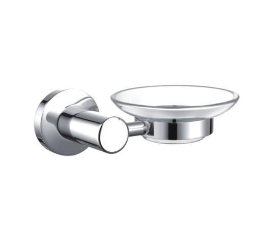 Round Style Solid Brass Polished Chrome Toilet Roll Paper Holder Tp Holder