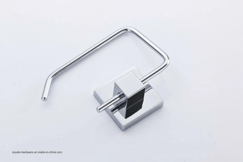 Zinc Alloy Paper Holder Without Cover with Chrome Plated