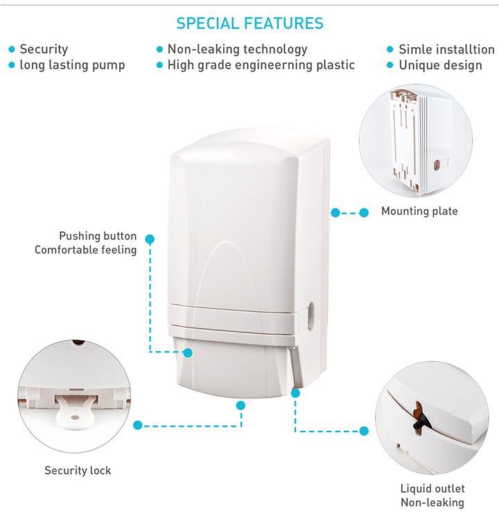 Large Capacity Shower Room Shampoo Dispenser