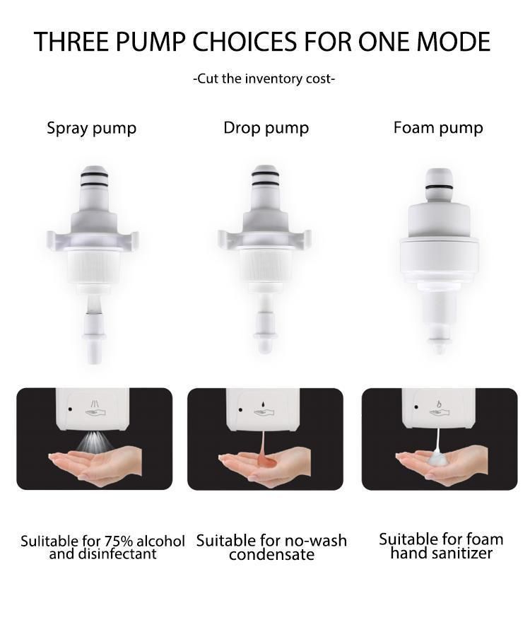 Non-Contact Automatic Stand Hand Sanitizer Disinfectant Automatic Dispenser