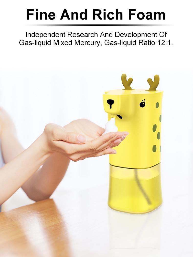 Desktop 350ml Touchless Sensor Automatic Soap Dispenser Sensor Hand Sanitizer Dispenser