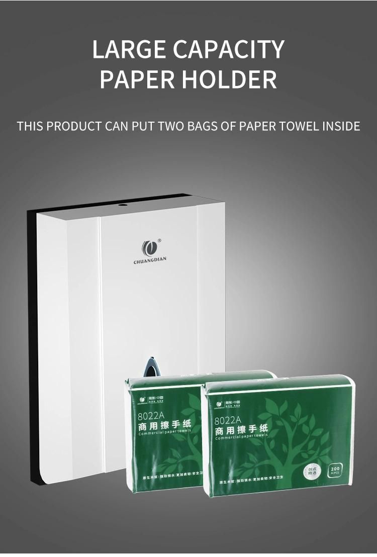 N-Fold Multifold Paper Towel Dispenser Toilet Paper Holder with Phone Shelf
